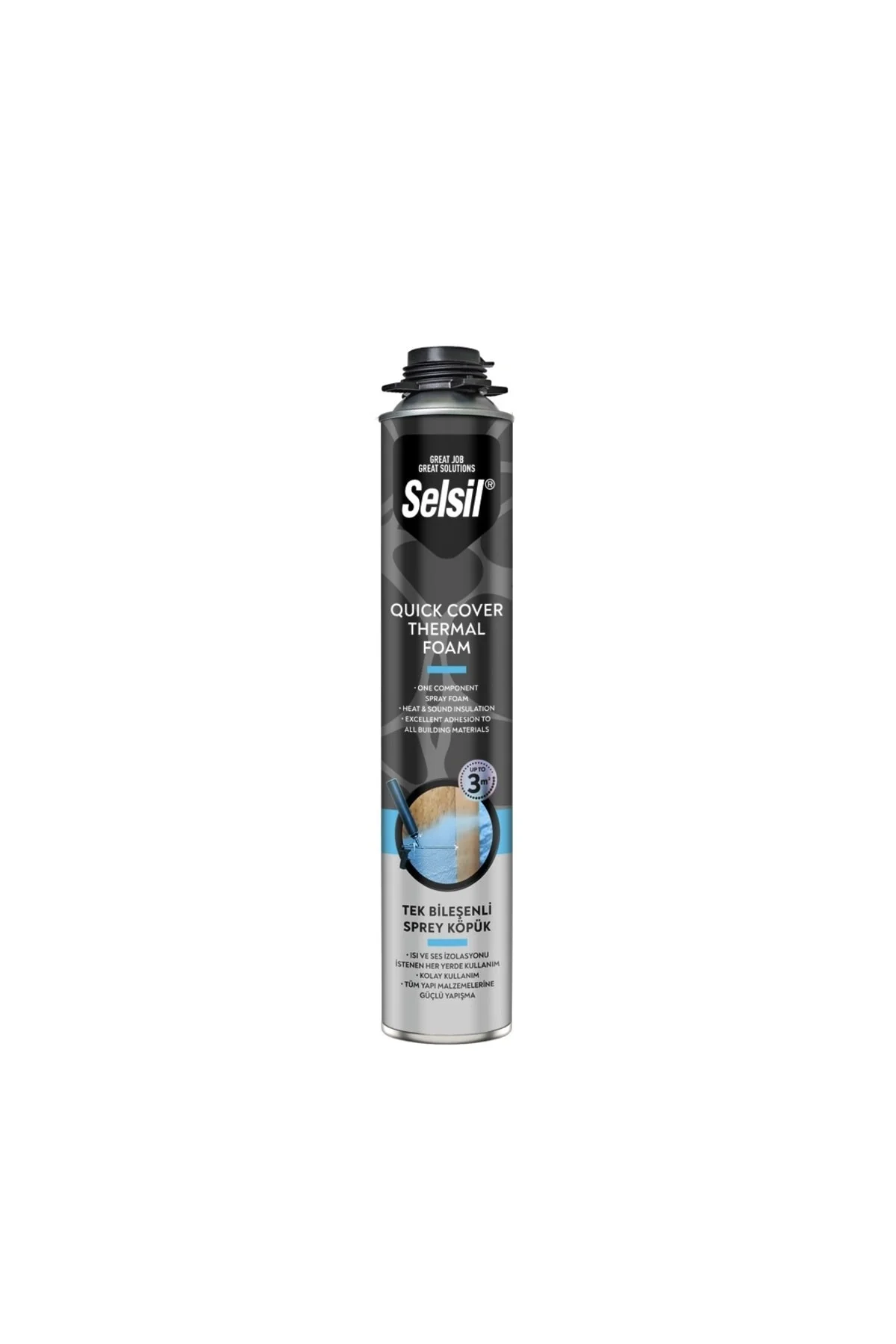 Poliüretan Termal Isı Ve Ses Yalıtım Köpüğü Tabancalı 850 Ml. Fiyatı, Yorumları ve Özellikleri