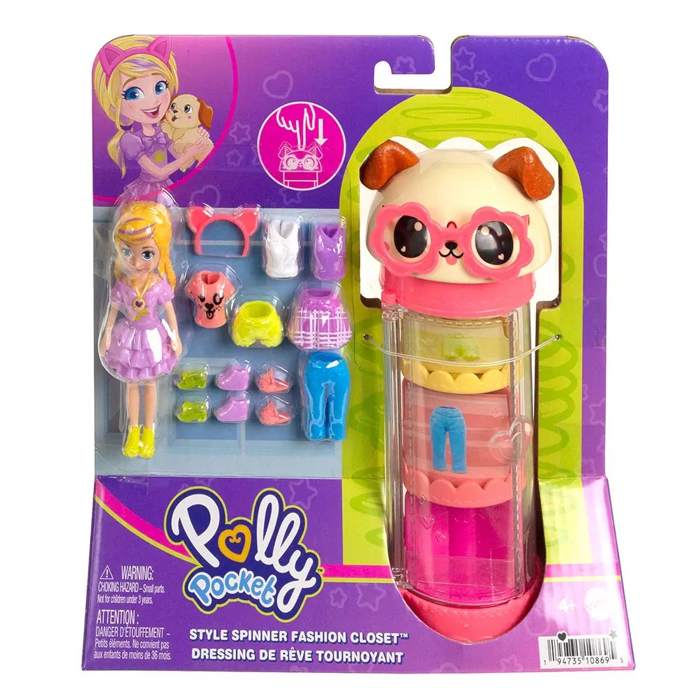 Polly Pocket Moda Eğlencesi Oyun Setleri Polly Puppy HKW04-HKW06 Polly Pocket Moda Eğlencesi Oyun Setleri Polly Puppy HKW04-HKW06