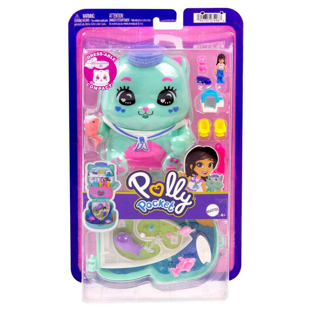Polly Pocket Ve Maceraları Kompakt Oyun Seti Kedi Jfg56-Jcr37 Polly Pocket Ve Maceraları Kompakt Oyun Seti Kedi Jfg56-Jcr37