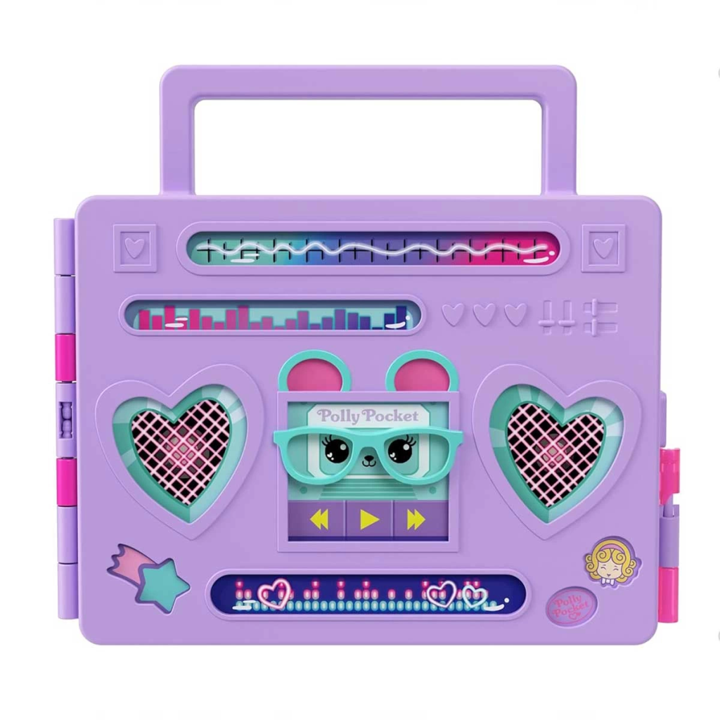 PollyPocketRadyoTemalıModaEğlencesiOyunSeti PollyPocketRadyoTemalıModaEğlencesiOyunSeti