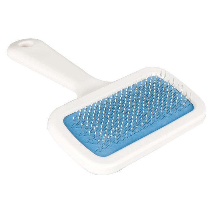 Polo  İnce Telli Evcil Hayvan Kedi Köpek Fırçası Medium