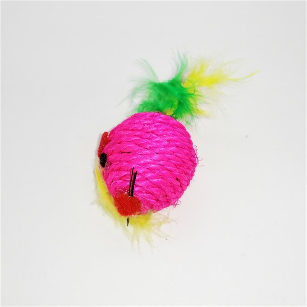 Polo Kabarık Kuyruklu Fare Kedi Oyuncağı 4Cm Polo Kabarık Kuyruklu Fare Kedi Oyuncağı 4Cm
