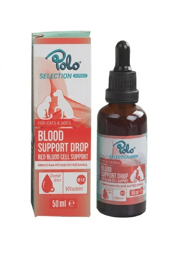 Polo Kedi Köpek Kırmızı Kan Hücresi Desteği Damla 50 ml