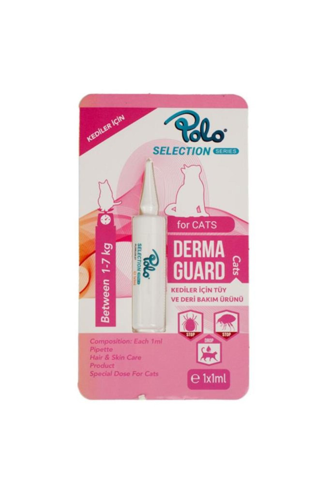 Polo Kedi Tüy Deri Bakım Ürünü 1Ml Polo Kedi Tüy Deri Bakım Ürünü 1Ml