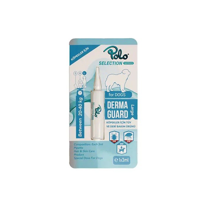 Polo Köpek Tüy Deri Bakım Ürünü Large 3Ml