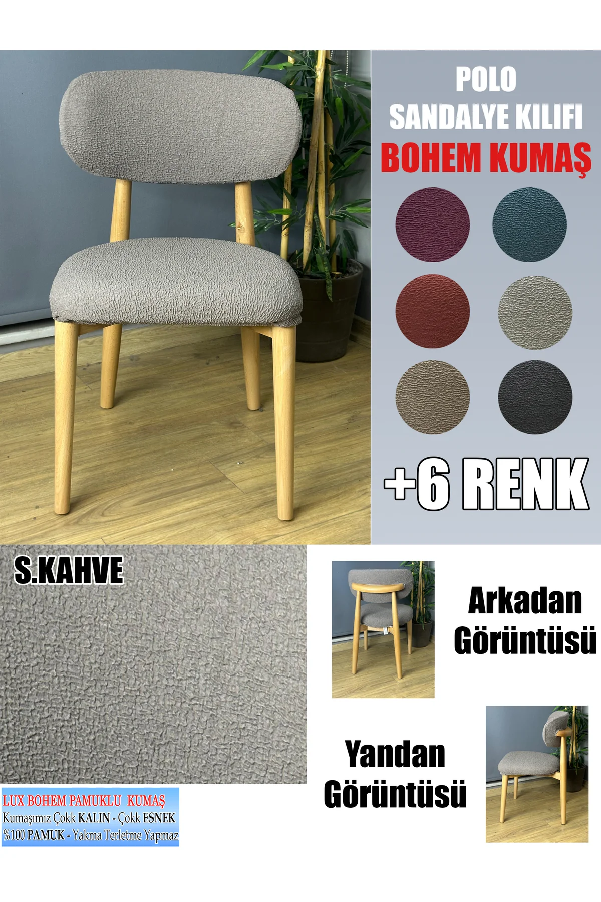 POLO SANDALYE KILIFI LÜX BOHEM KUMAŞ ÇOK KALIN %100 PAMUK POLO SANDALYE KILIFI LÜX BOHEM KUMAŞ ÇOK KALIN %100 PAMUK