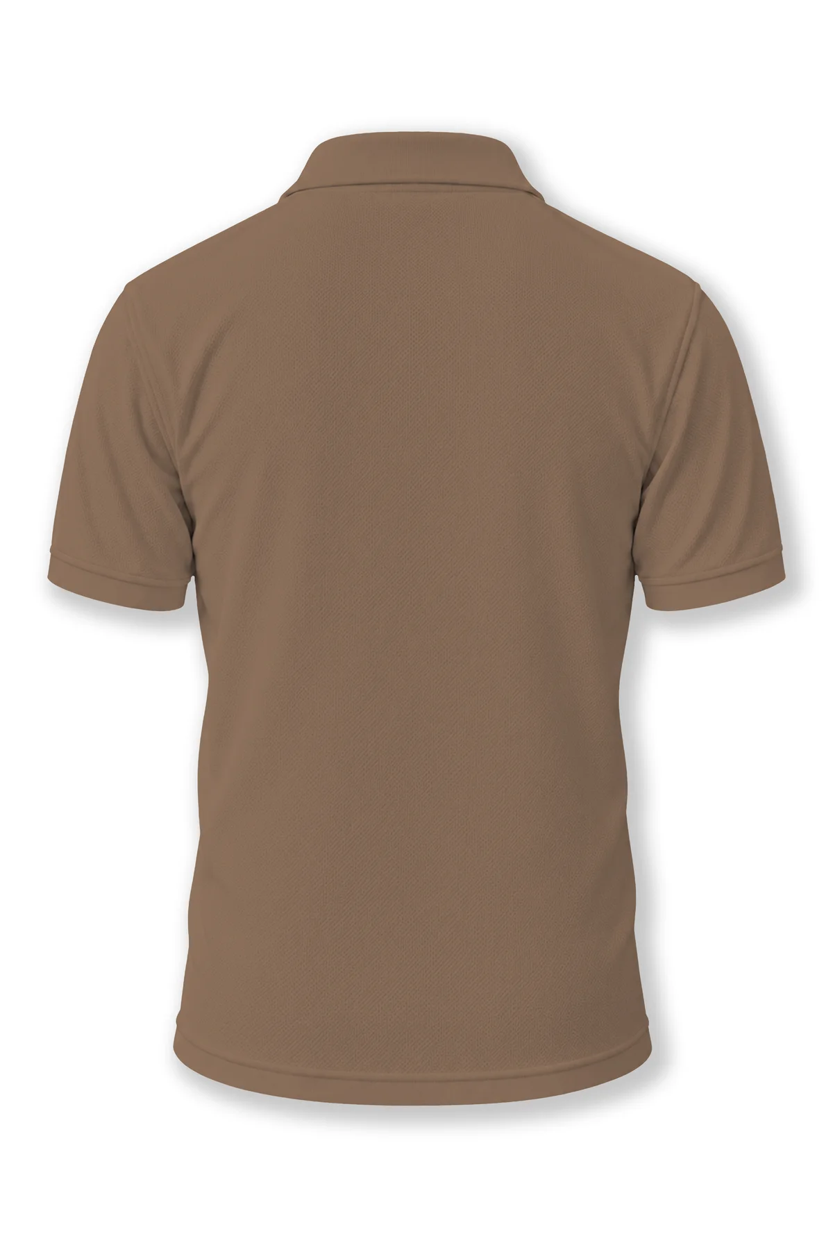 Polo Yaka Tişört Minimalist Doğa Sülün Baskılı Düğmeli