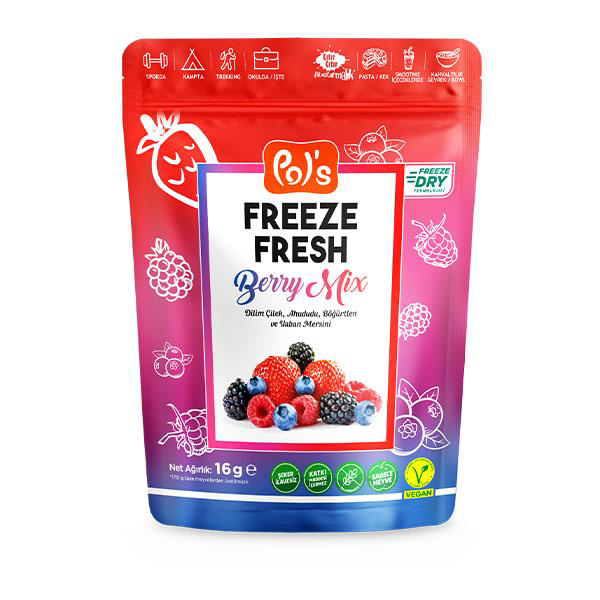Pol’s Freeze Fresh Berry Mix 16 g Pol’s Freeze Fresh Berry Mix 16 g