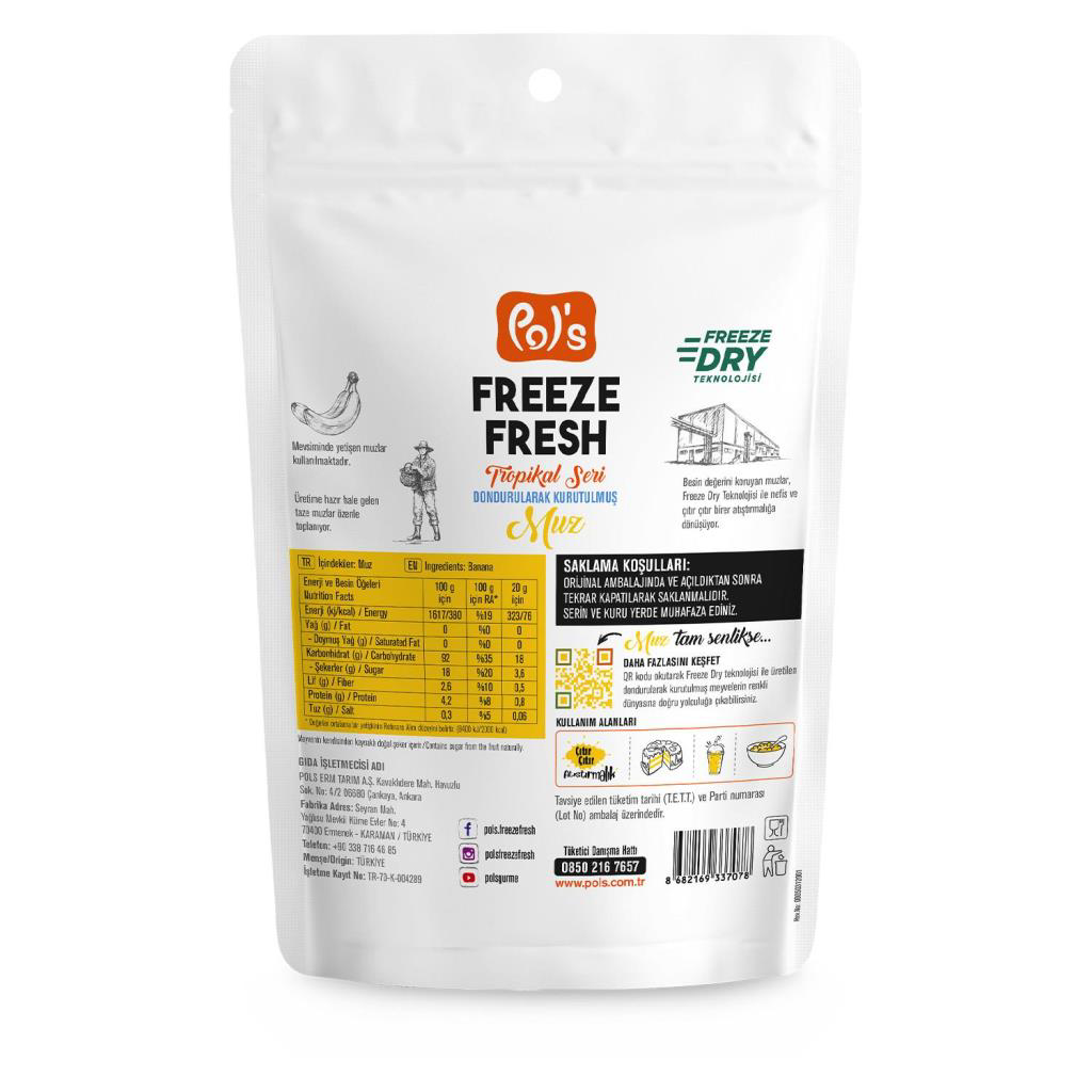 Pol’s Freeze Fresh Muz 20 g Pol’s Freeze Fresh Muz 20 g