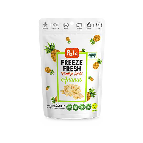 Pol’s Freeze Fresh Ananas 20 g Pol’s Freeze Fresh Ananas 20 g