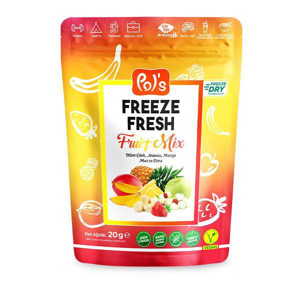 Pol’s Freeze Fresh Fruit Mix 20 g Pol’s Freeze Fresh Fruit Mix 20 g