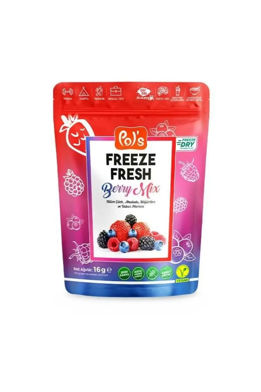 Pol’s Freeze Fresh Berry Mix 16 g