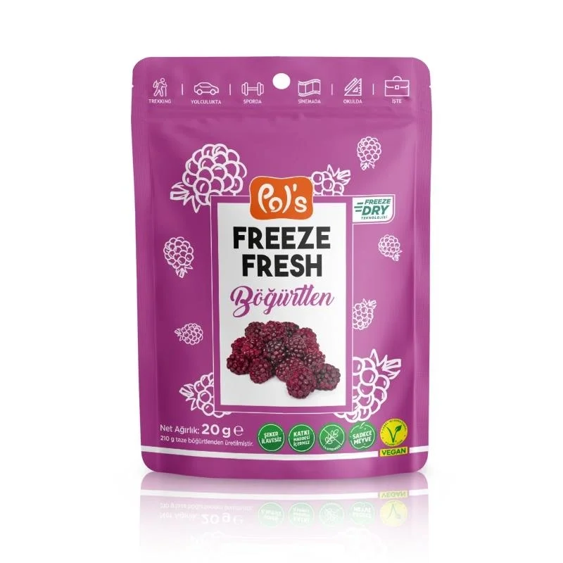 Pol’s Freeze Fresh Böğürtlen 20 Gr Fiyatı, Yorumları ve Özellikleri