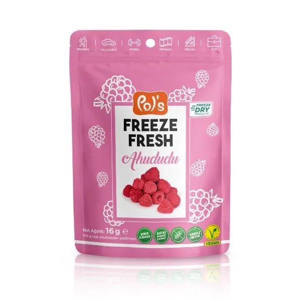 Pol’s Freeze Fresh Dondurularak Kurutulmuş Ahududu 16 g Fiyatı, Yorumları ve Özellikleri