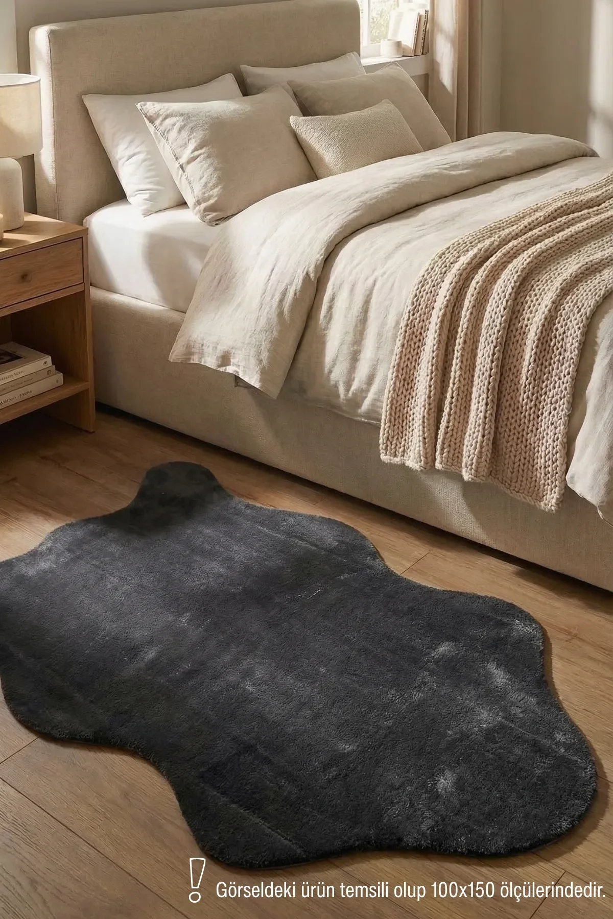POLY Peluş Halı – 15mm Hav Yüksekliği, Kaymaz Taban, Makinede Yıkanabilir Fiyatı, Yorumları ve Özellikleri