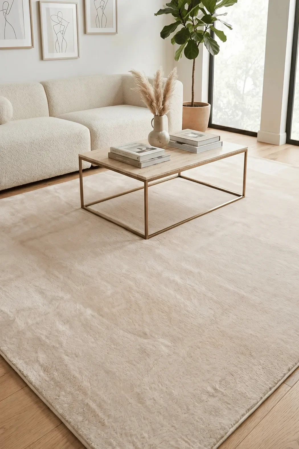 POLY Peluş Halı - Yumuşacık Dokulu, Kaymaz Tabanlı Salon Halısı Fiyatı, Yorumları ve Özellikleri