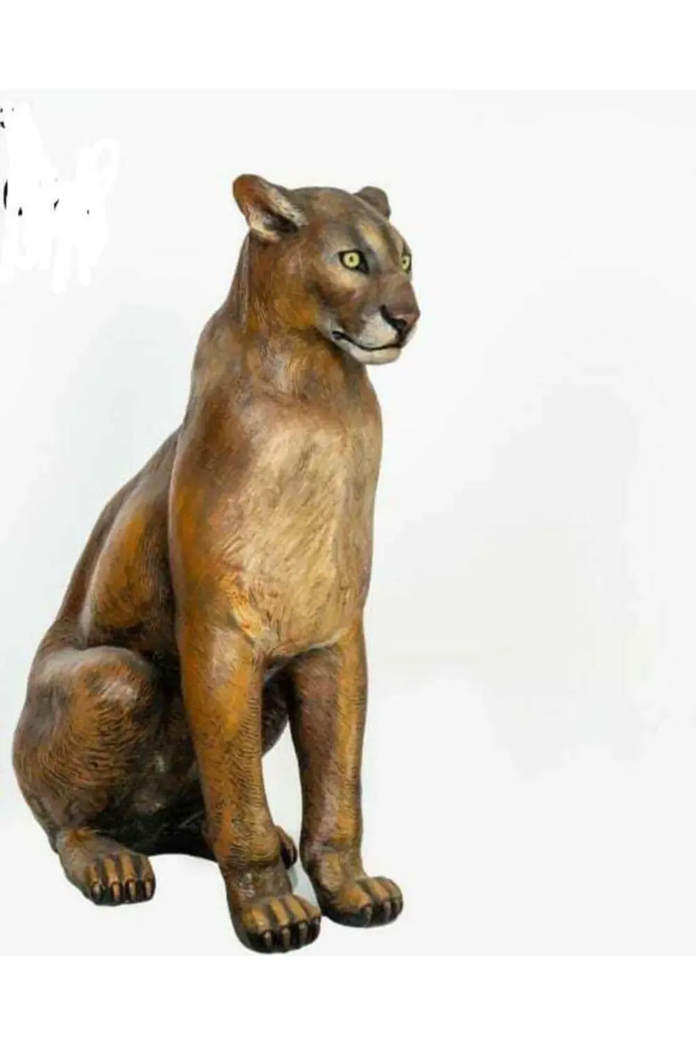 Polyester Arslan Dekor Büyük 96 Cm