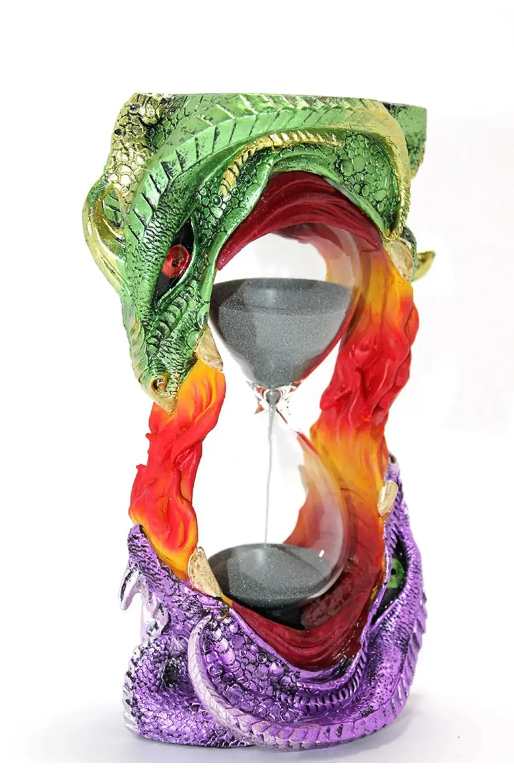 Polyester Dragon Tasarımlı Kumsaati Alk2328