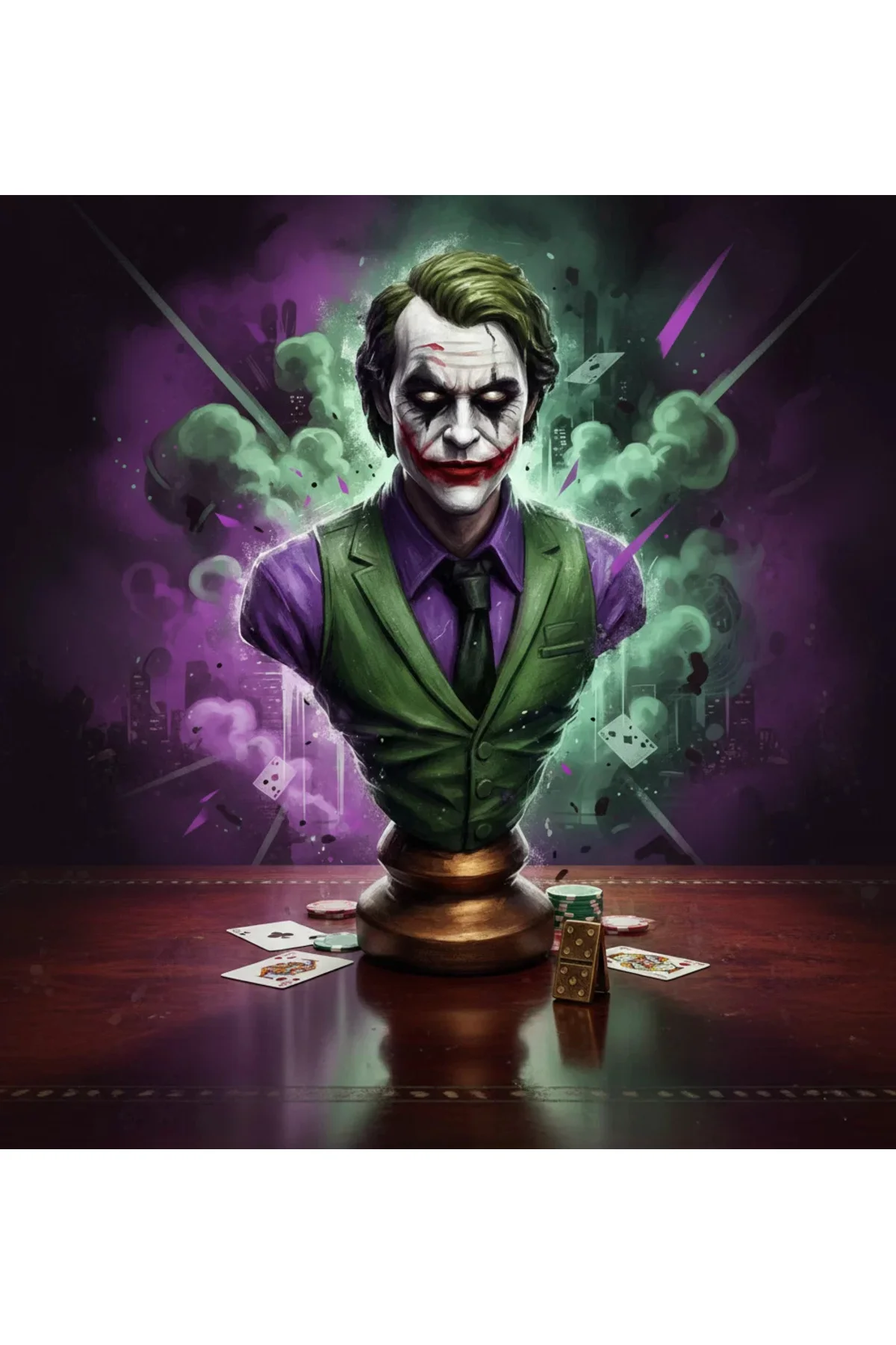Polyester Joker Figür