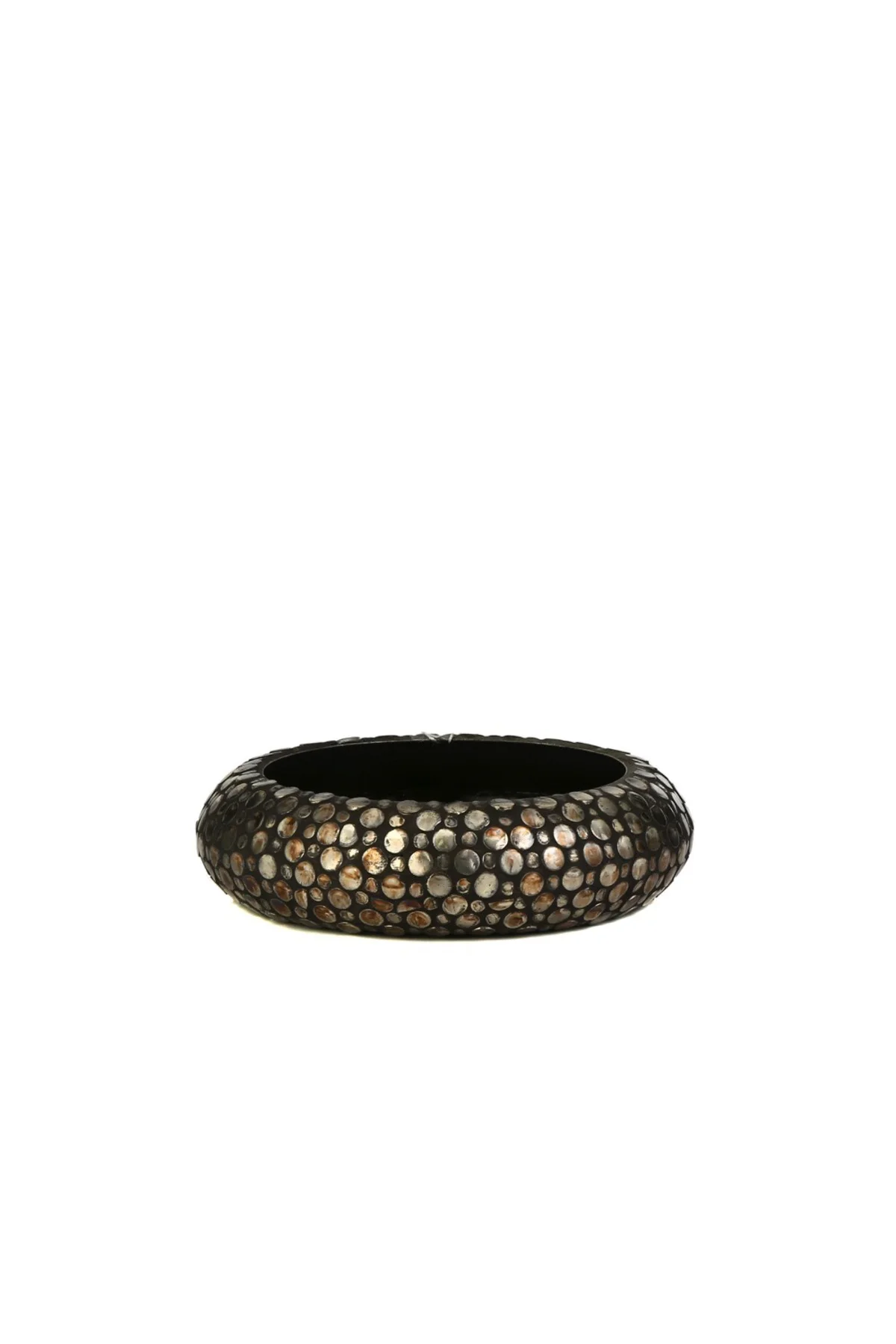 Polyester Mozaik Dekoratif Kase Meyvelik 23X23X8 CM