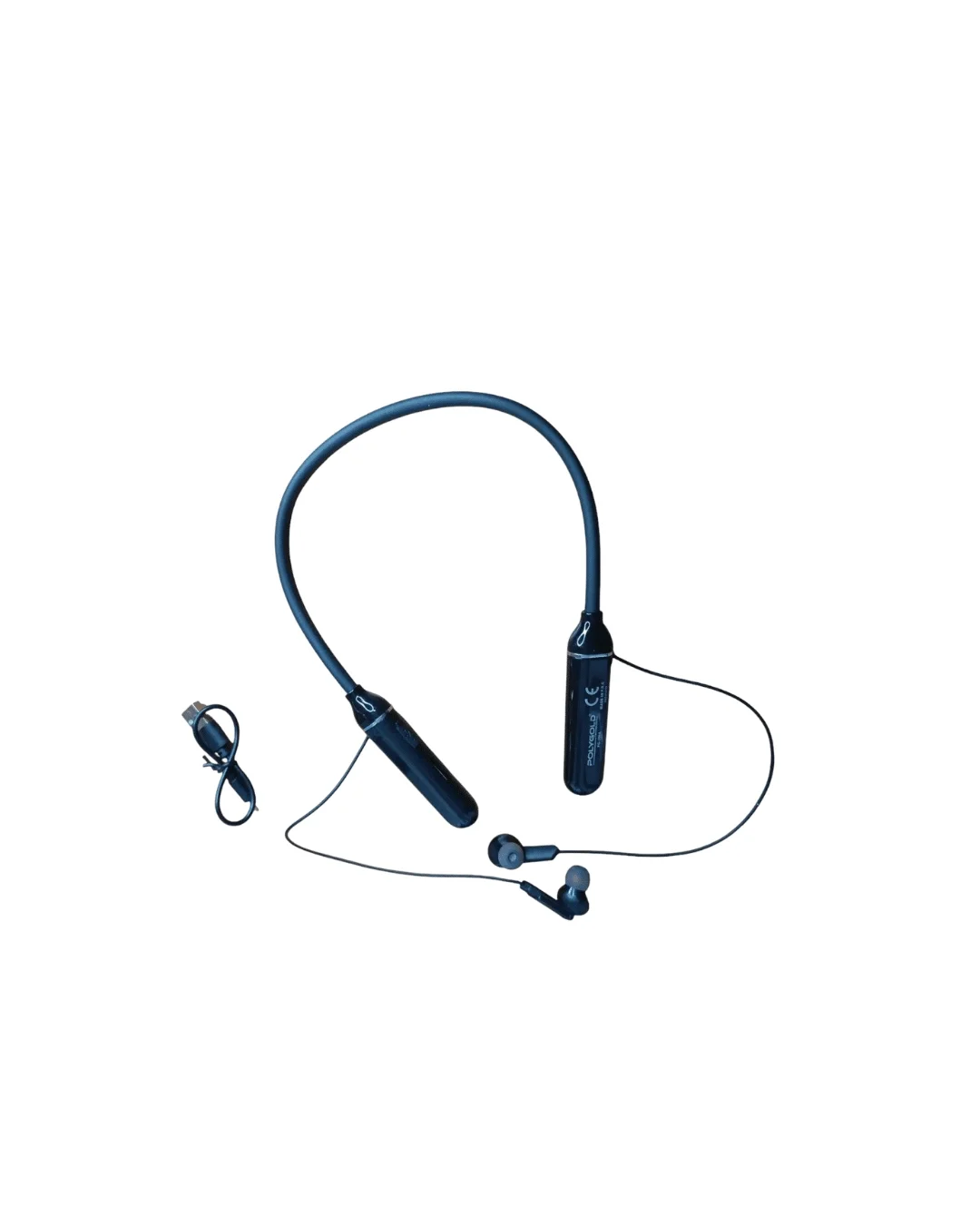 Polygold PG-100 Bluetooth 5.0 Boyun Bantlı Kulaklık – 50 Saat Konuşma Süresi, Type-C Şarj