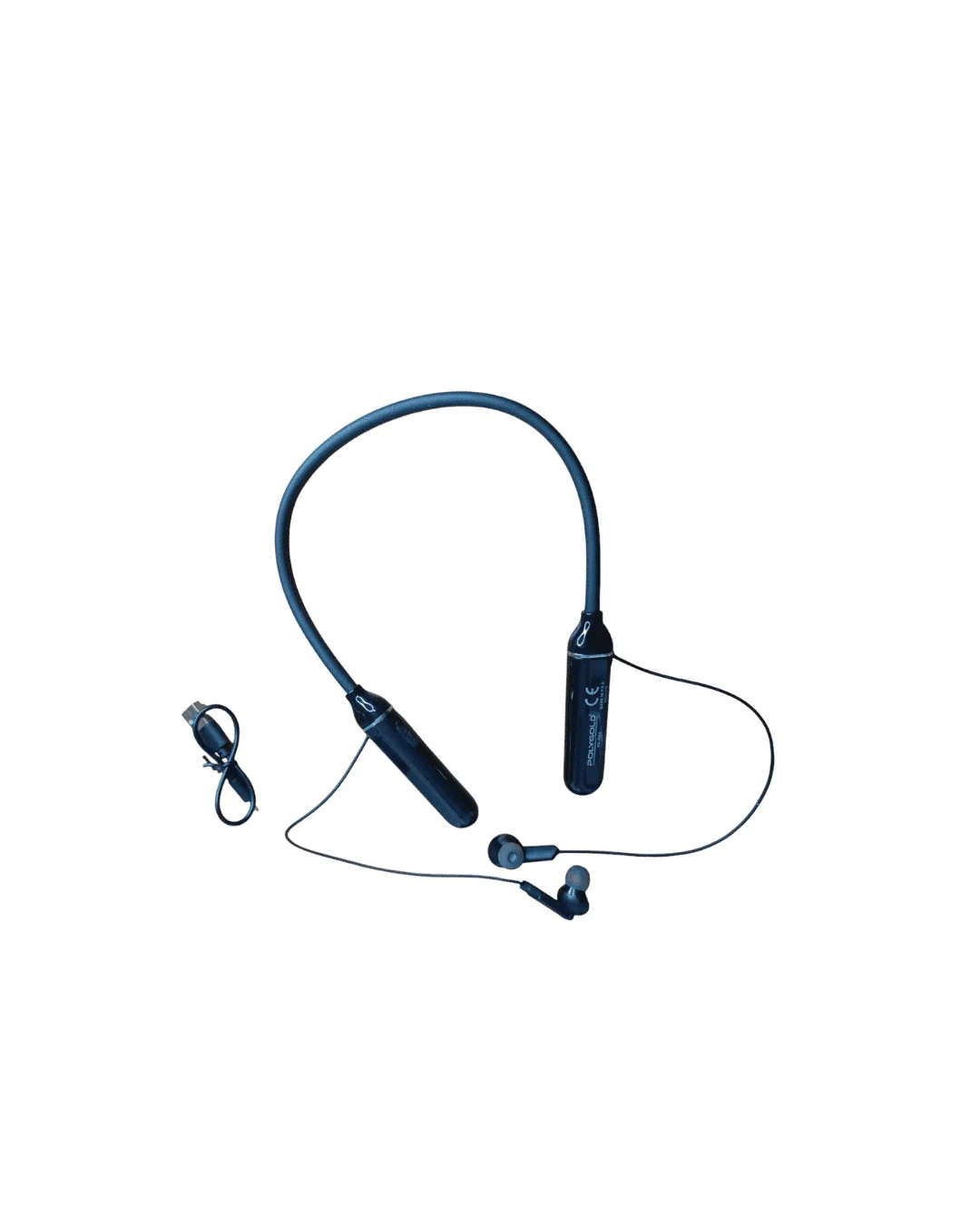 Polygold PG-100 Bluetooth 5.0 Boyun Bantlı Kulaklık – 50 Saat Konuşma Süresi, Type-C Şarj
