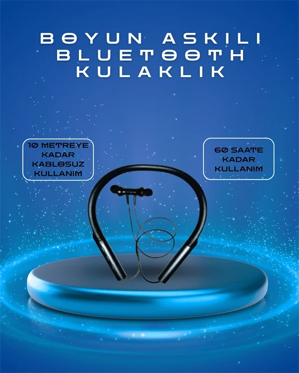 Polygold PG-100 Type-C Şarjlı Bluetooth Kulaklık – Boyun Askılı, Uzun Pil Ömürlü, Mikrofonlu Fiyatı, Yorumları ve Özellikleri