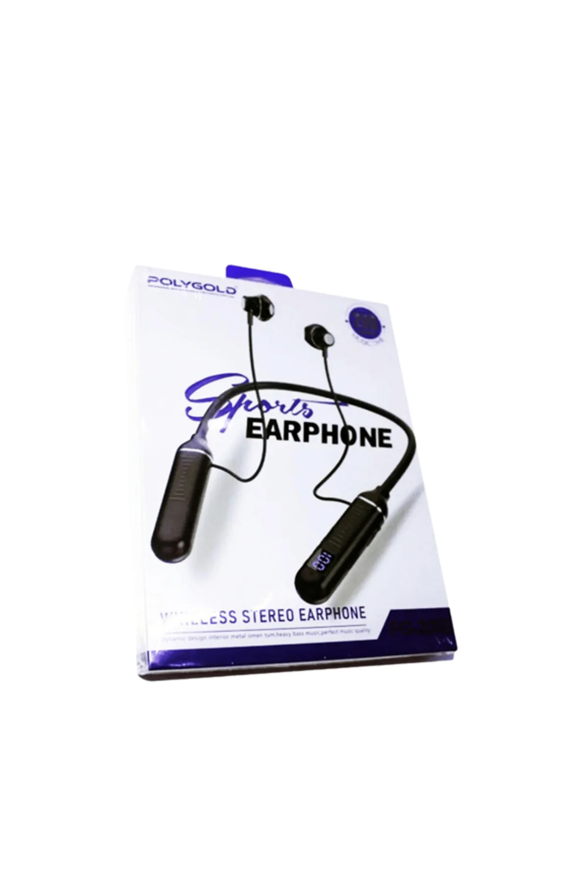 Polygold PG-100 Type-C Şarjlı Bluetooth Kulaklık – Boyun Askılı, 