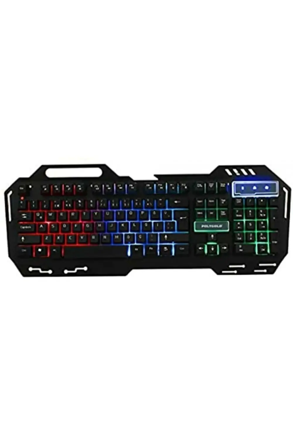 Polygold Pg-961 Kablolu Işıklı Oyuncu Klavye