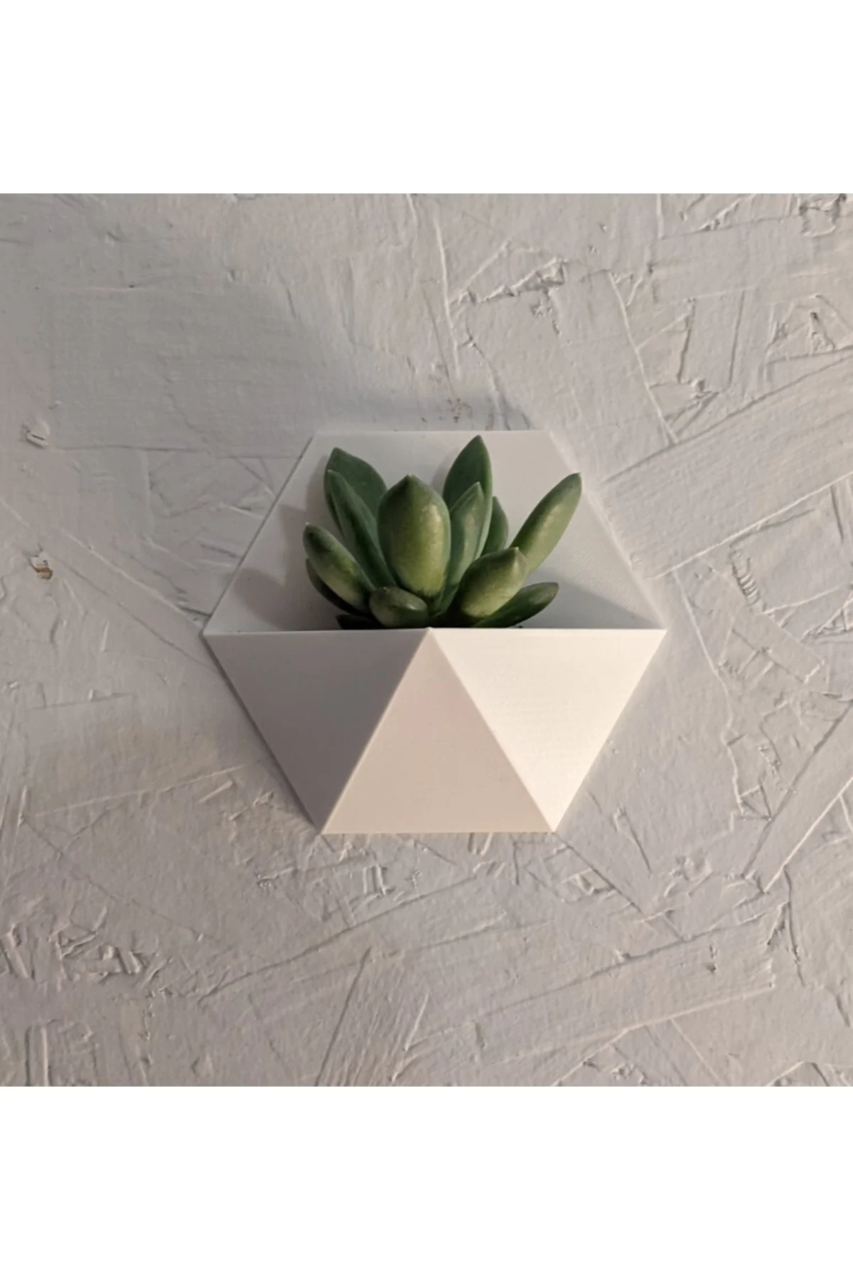 Polygonal Duvar Vazosu 15 cm 1 Adet