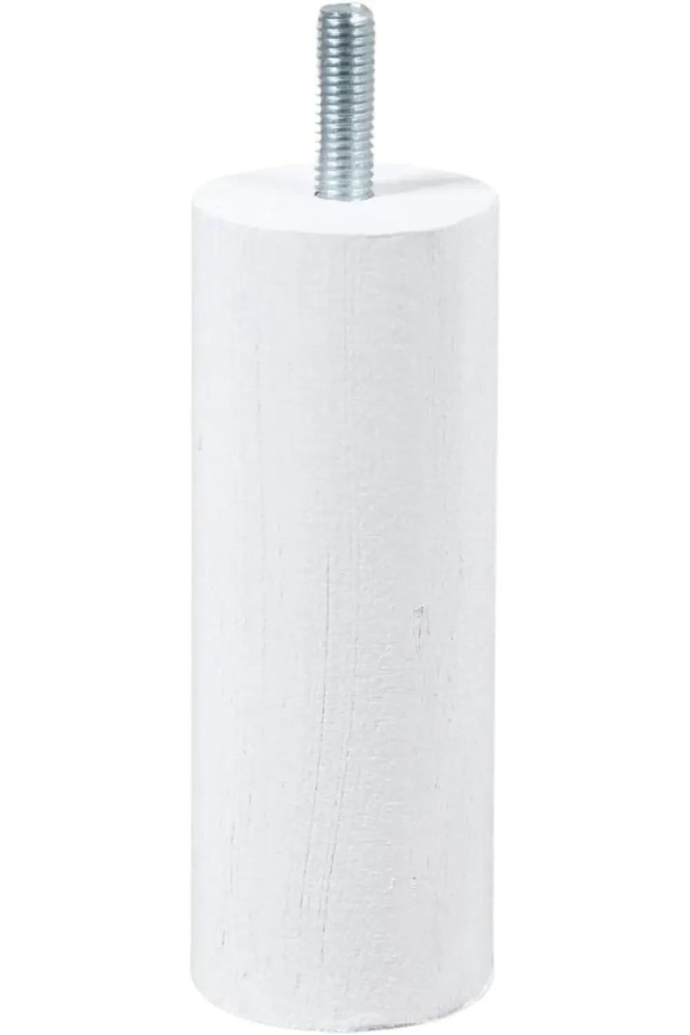 polysight Ahşap Mobilya Koltuk Kanepe Ayağı Vida Çapı 10 mm Beyaz