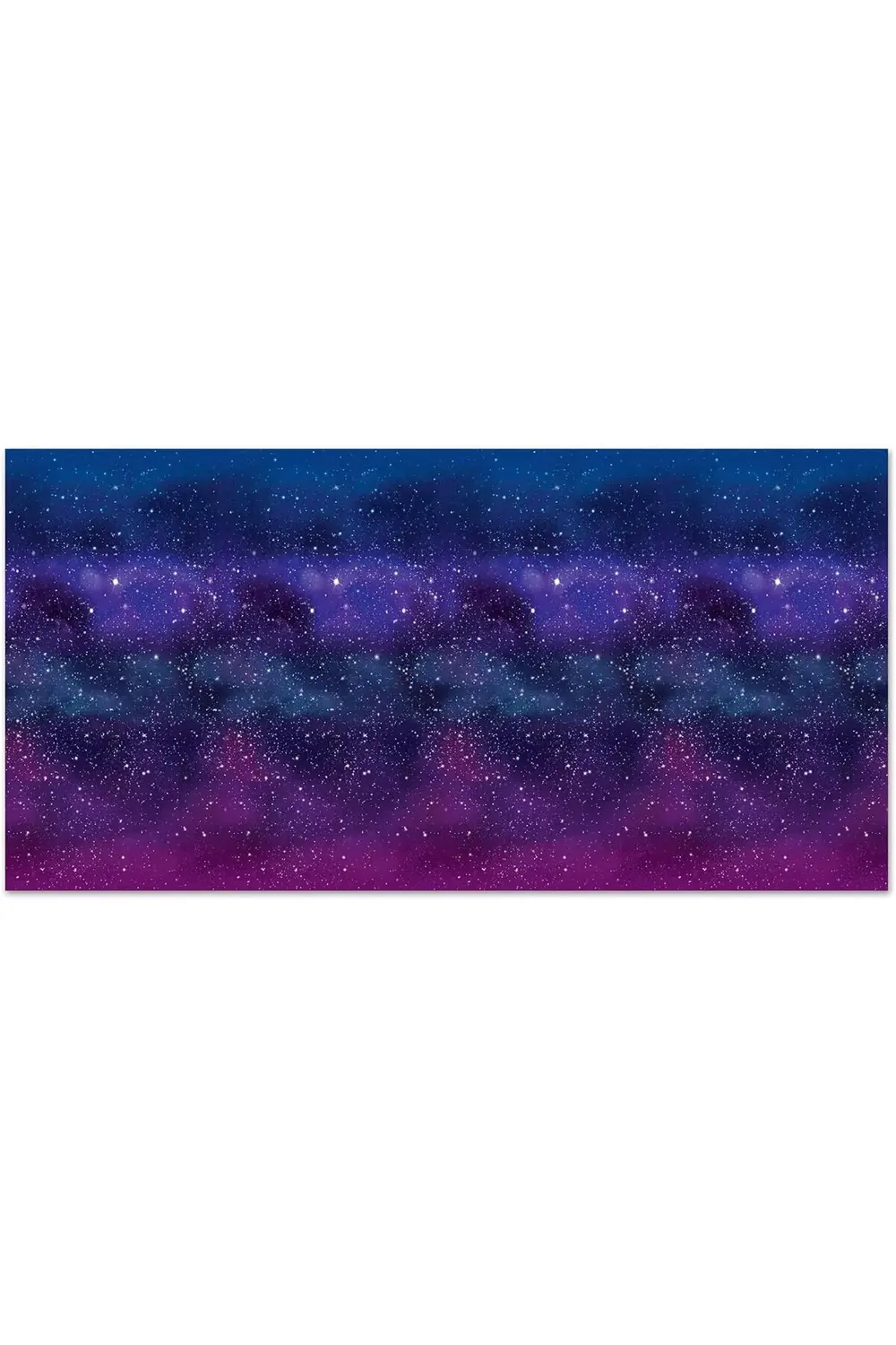 polysight Backdrop, 4' x 30' - Partiler için Zemin, Gece Gökyüzü