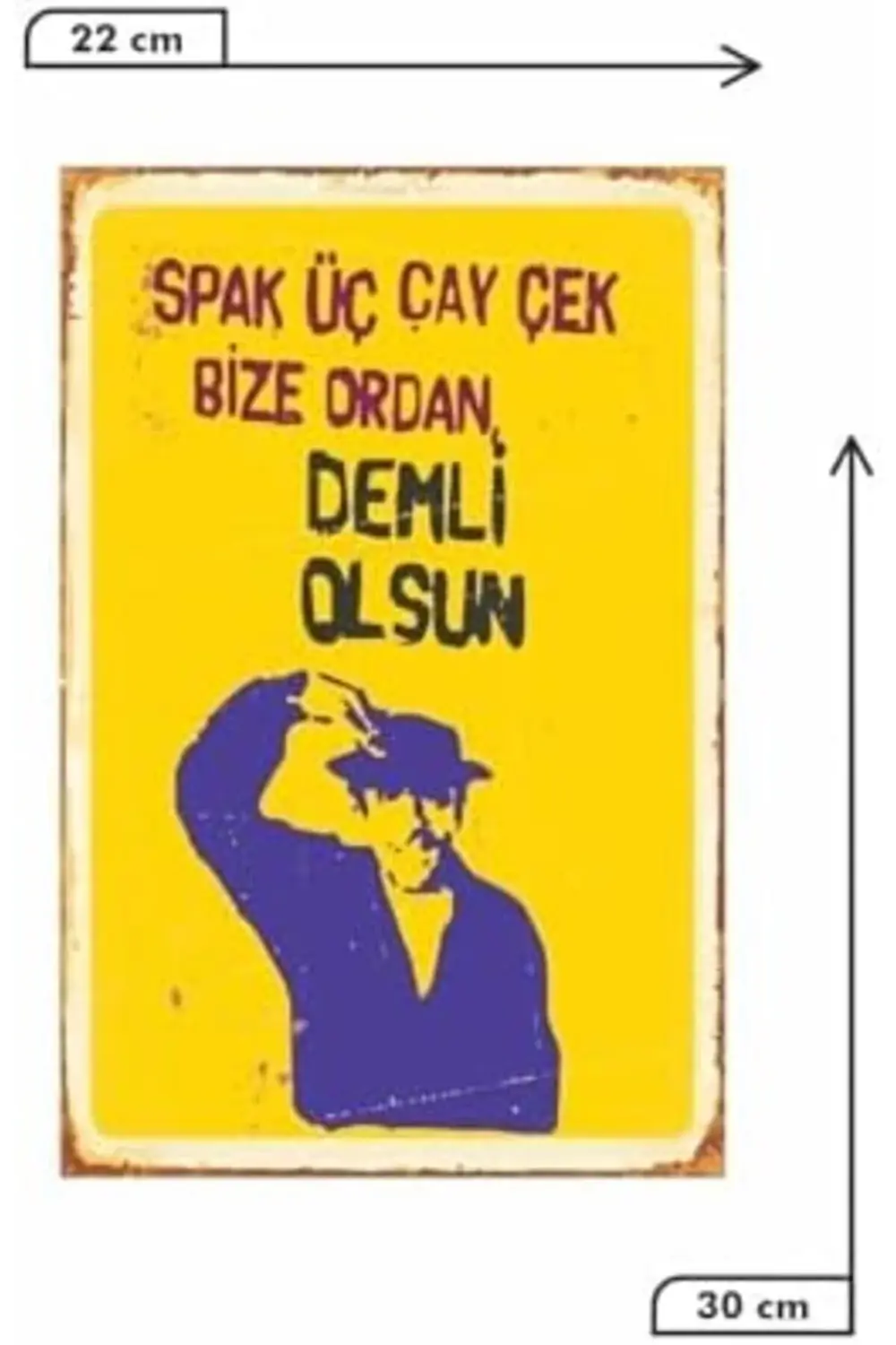 polysight Spak Üç Çay Çek Bize Ordan Demli Olsun Turist Ömer Retr