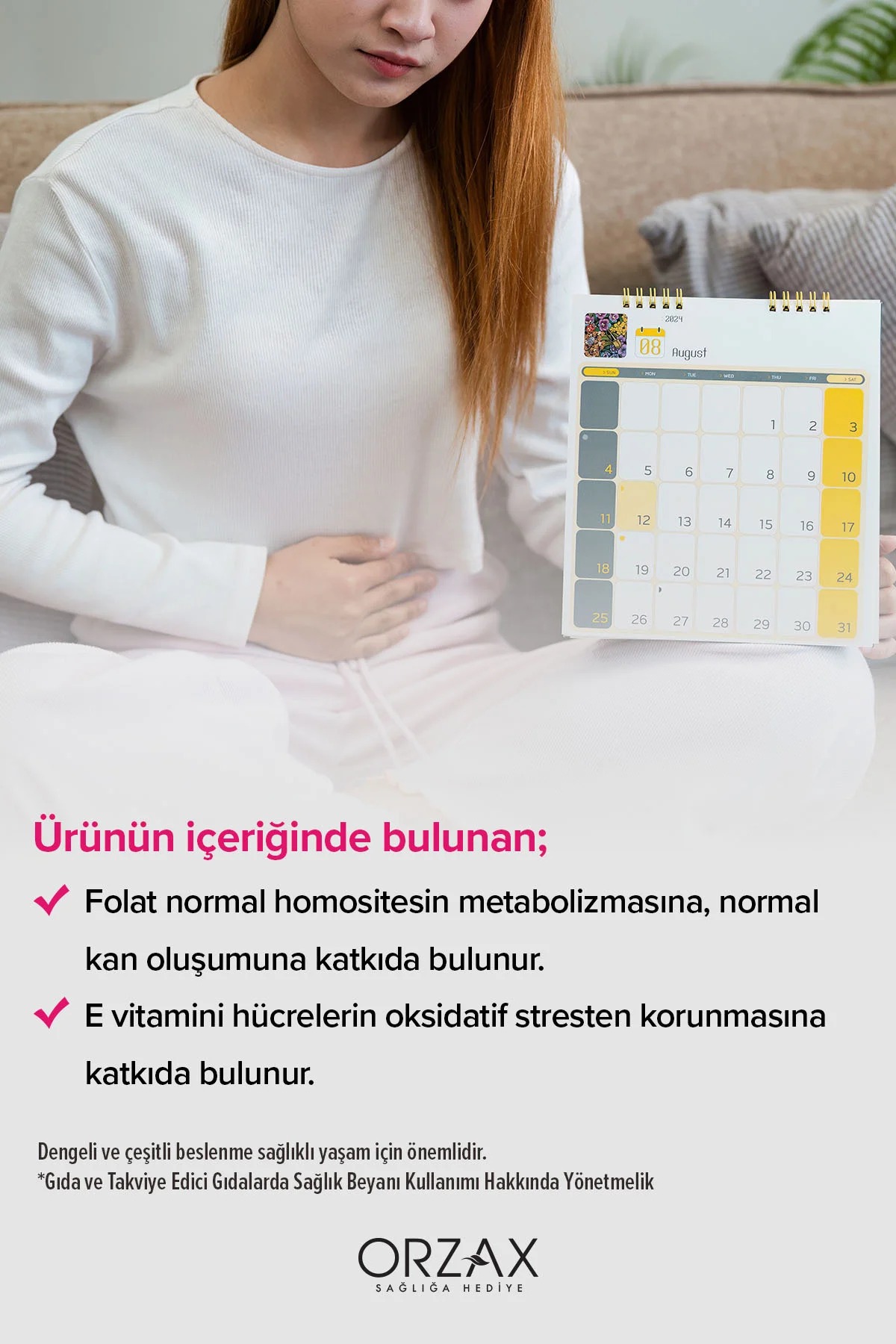 Polysitol - İnositol, Folik Asit (Metil Folat), E Vitamini, L-Karnitin, L-Arjinin 30 Saşe