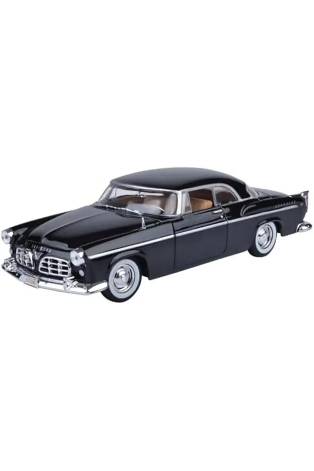 polysurge 1955 Chrysler C300 1:24 Model Araba Siyah Çocuklar ve Y
