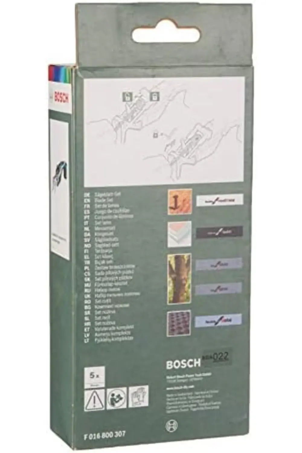 polysurge and Akülü Panter Testere Keo için 5 Parça Panter Tester