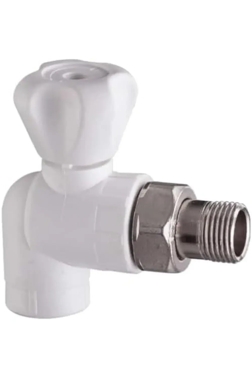 polysurge YAPI Fırat PP Köşe Radyatör Vana 25-1/2″mm 2 ADET polys