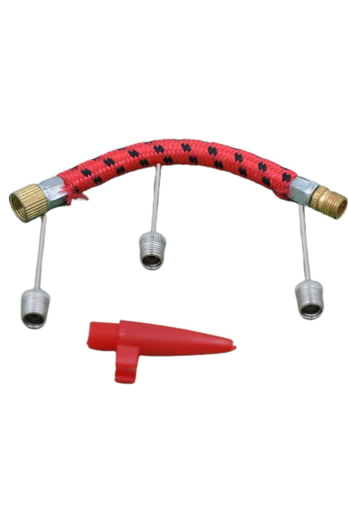 Ok Aksesuar Pompa İ̇ğne Başlık Seti Top Bisiklet Lastiği Şişirme İ̇ğneleri