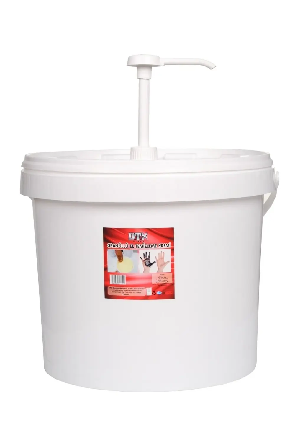 Pompalı Sanayi Tipi Ponza'lı ( Talaşlı) El Temizleme Sabunu (Krem