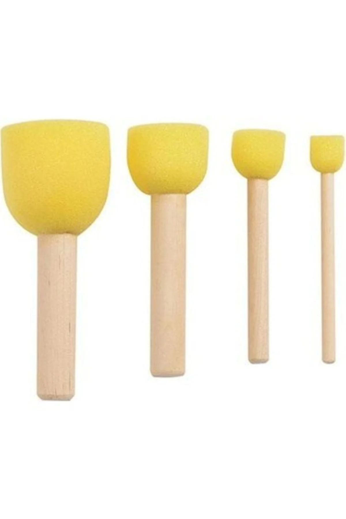 Pon Pon Fırça 4 Lü Set