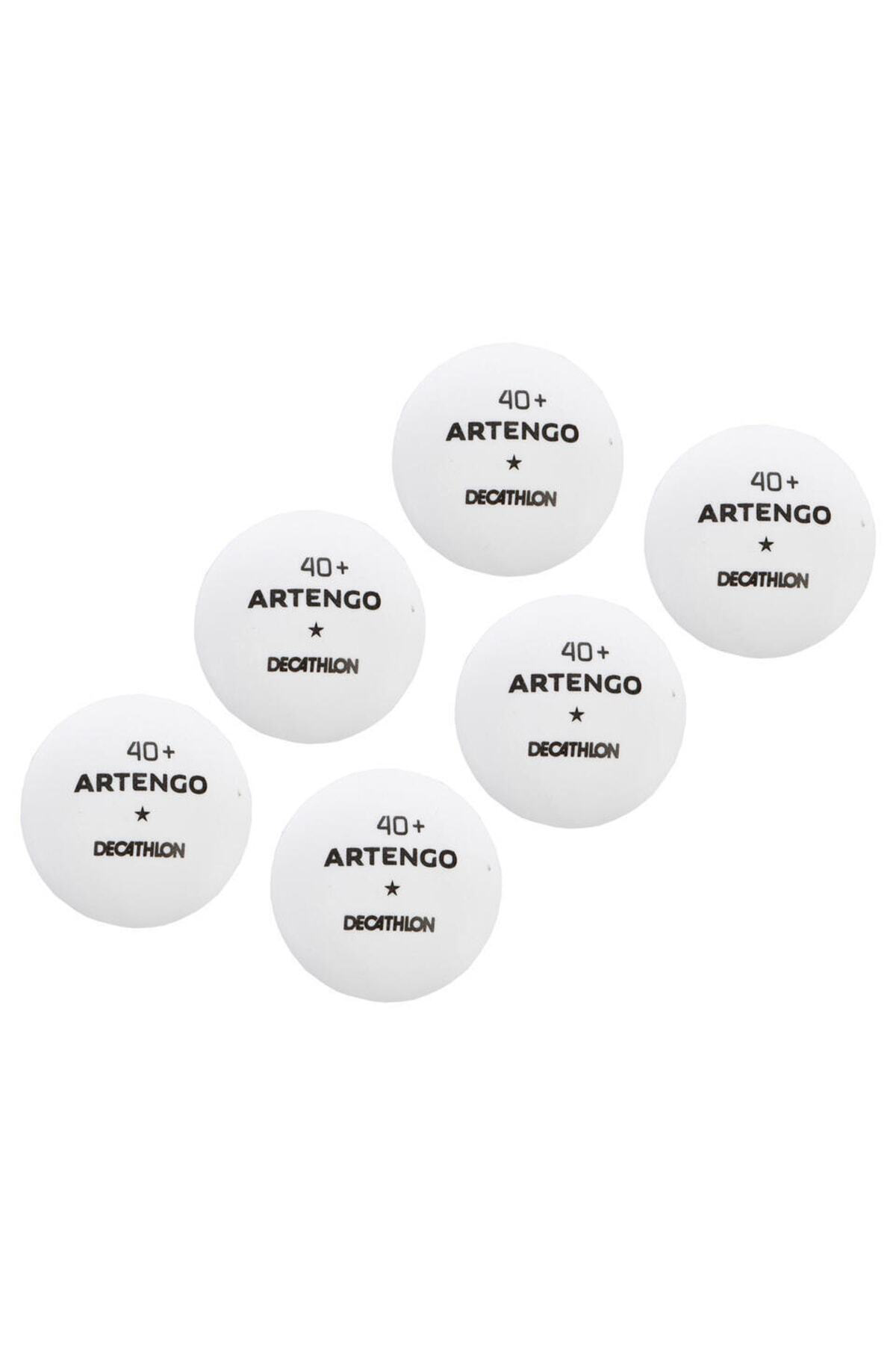 Pongori Ttb100 1* 40 Masa Tenisi Topu - 6'lı - Beyaz