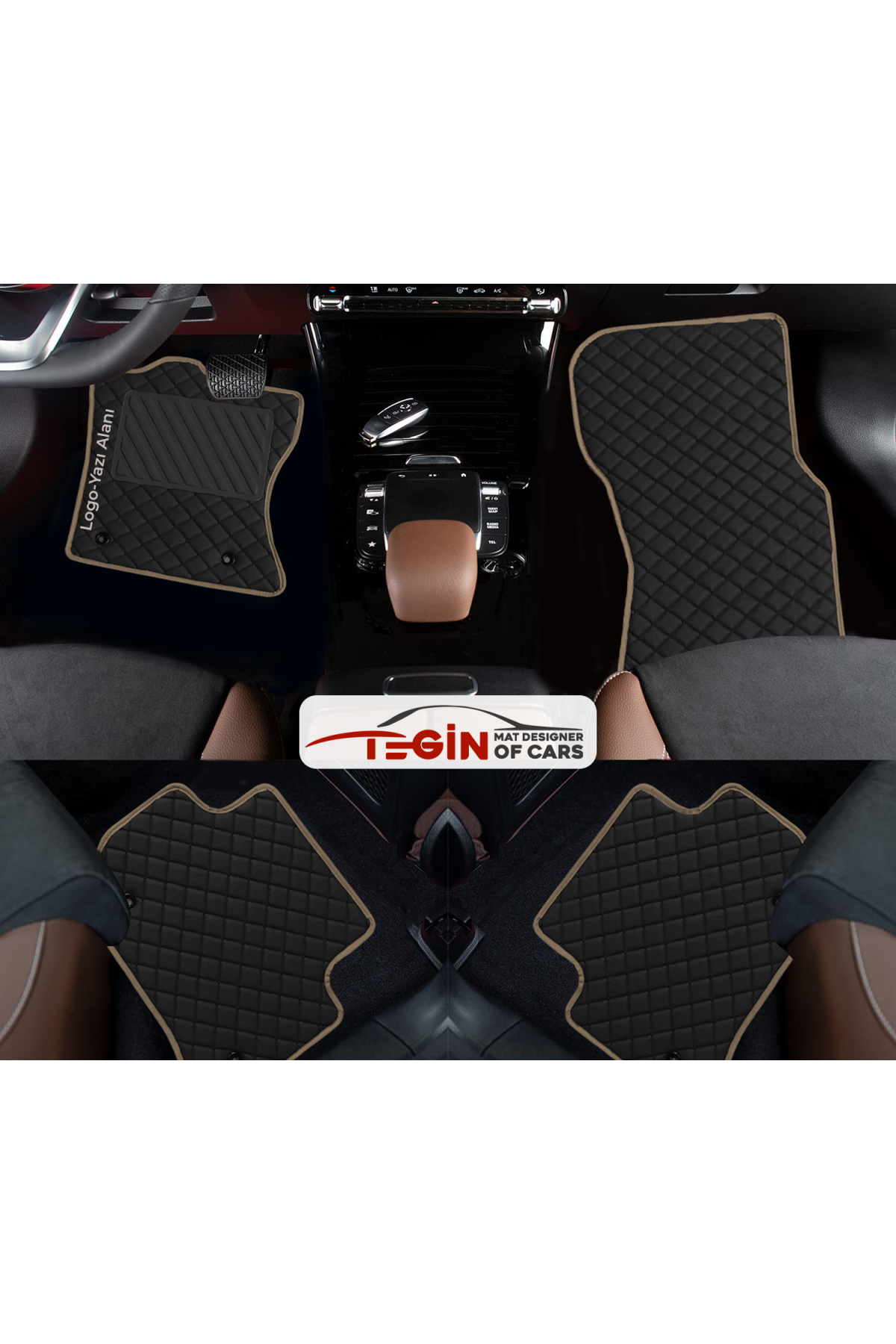 Pontiac Firebird Trans Am 1993-2002 Prime Siyah Deri Bej Kenar Pa
