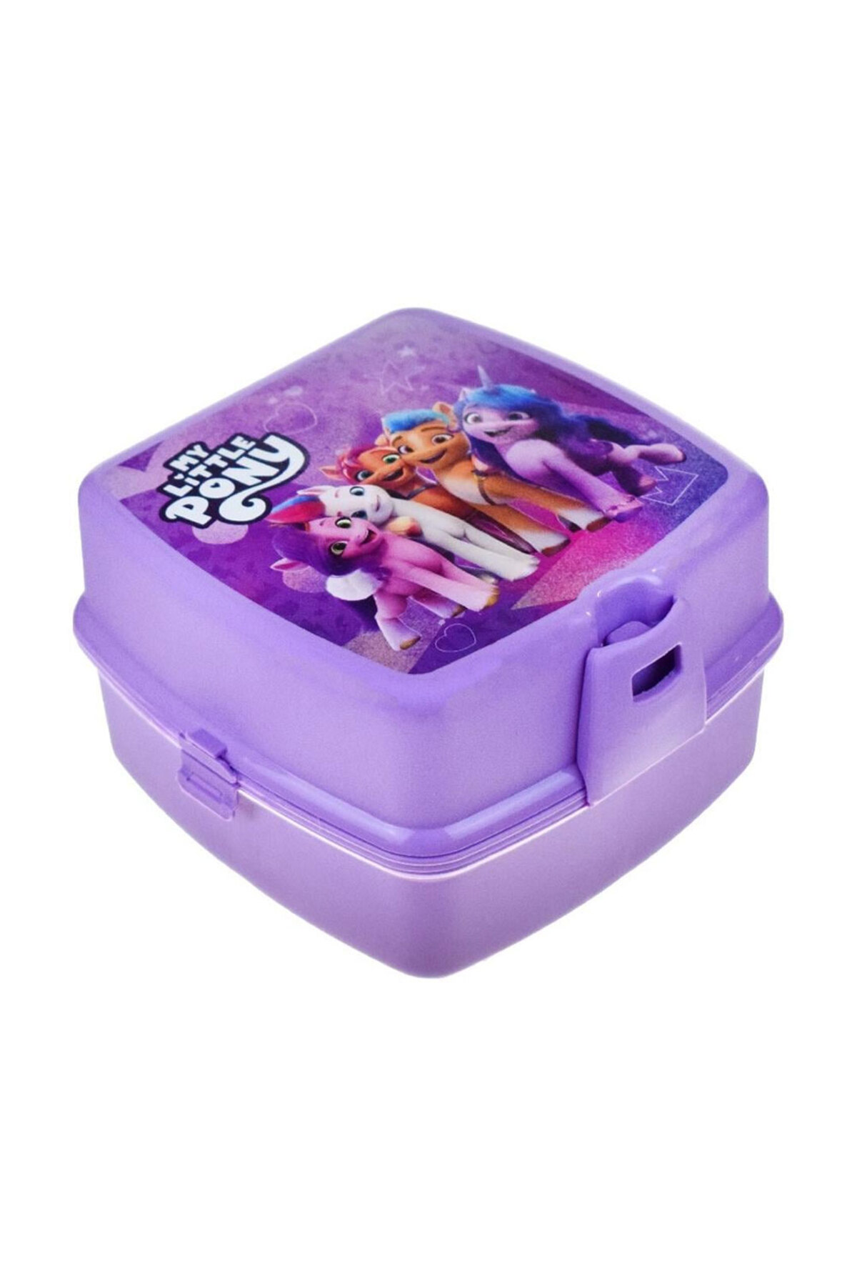 Oyuncak Store Pony Çocuk Beslenme Kutusu 4 Bölmeli Çatal Kaşıklı