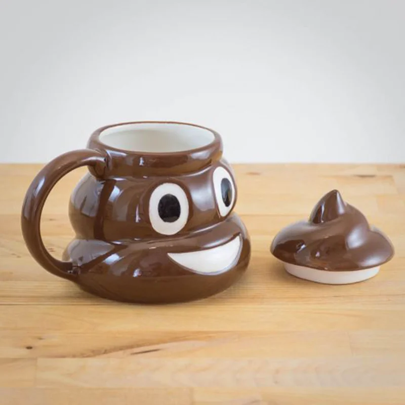 Poo Kaka Temalı Kupa Bardak