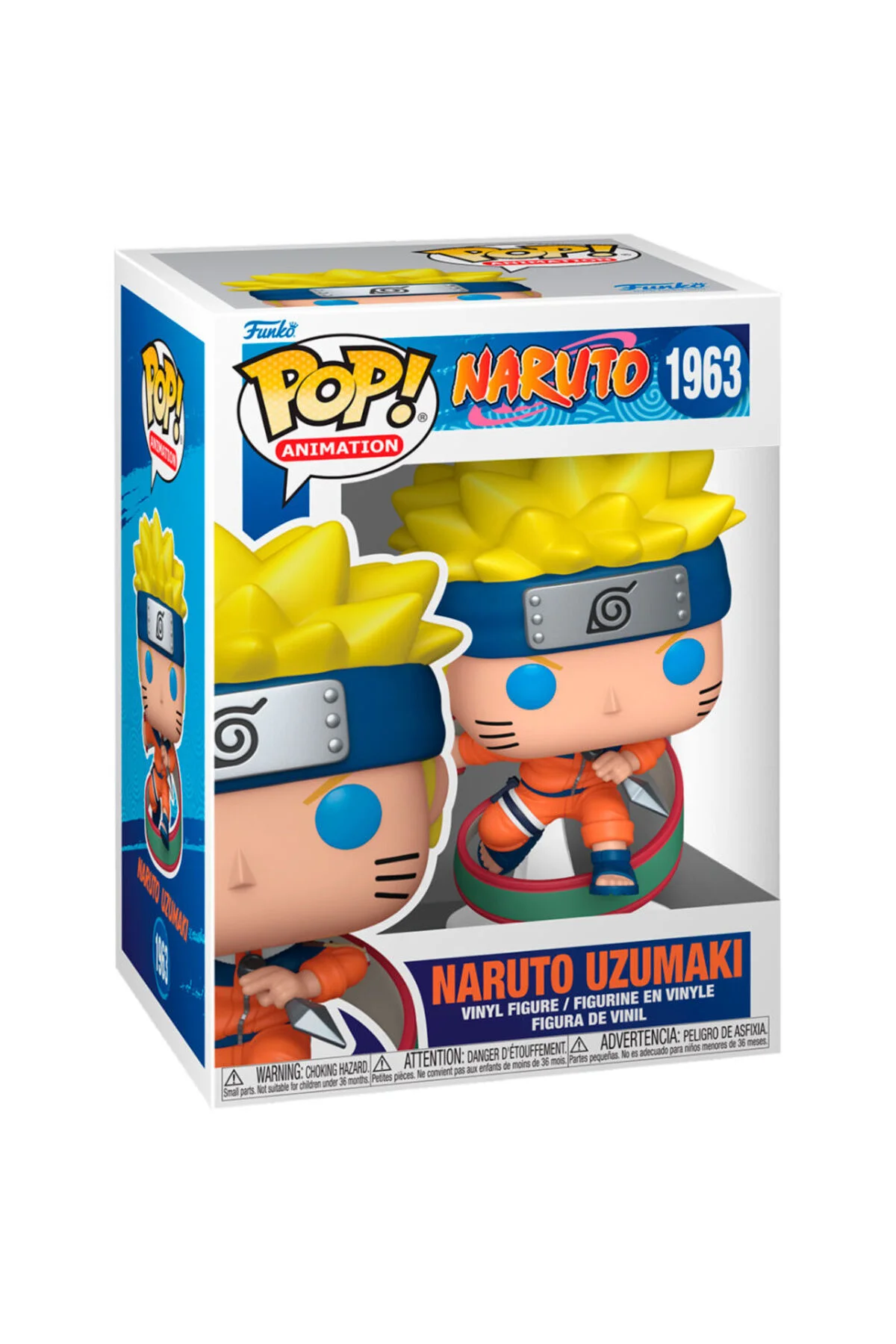 POP Animation: Naruto Uzumaki with Scroll