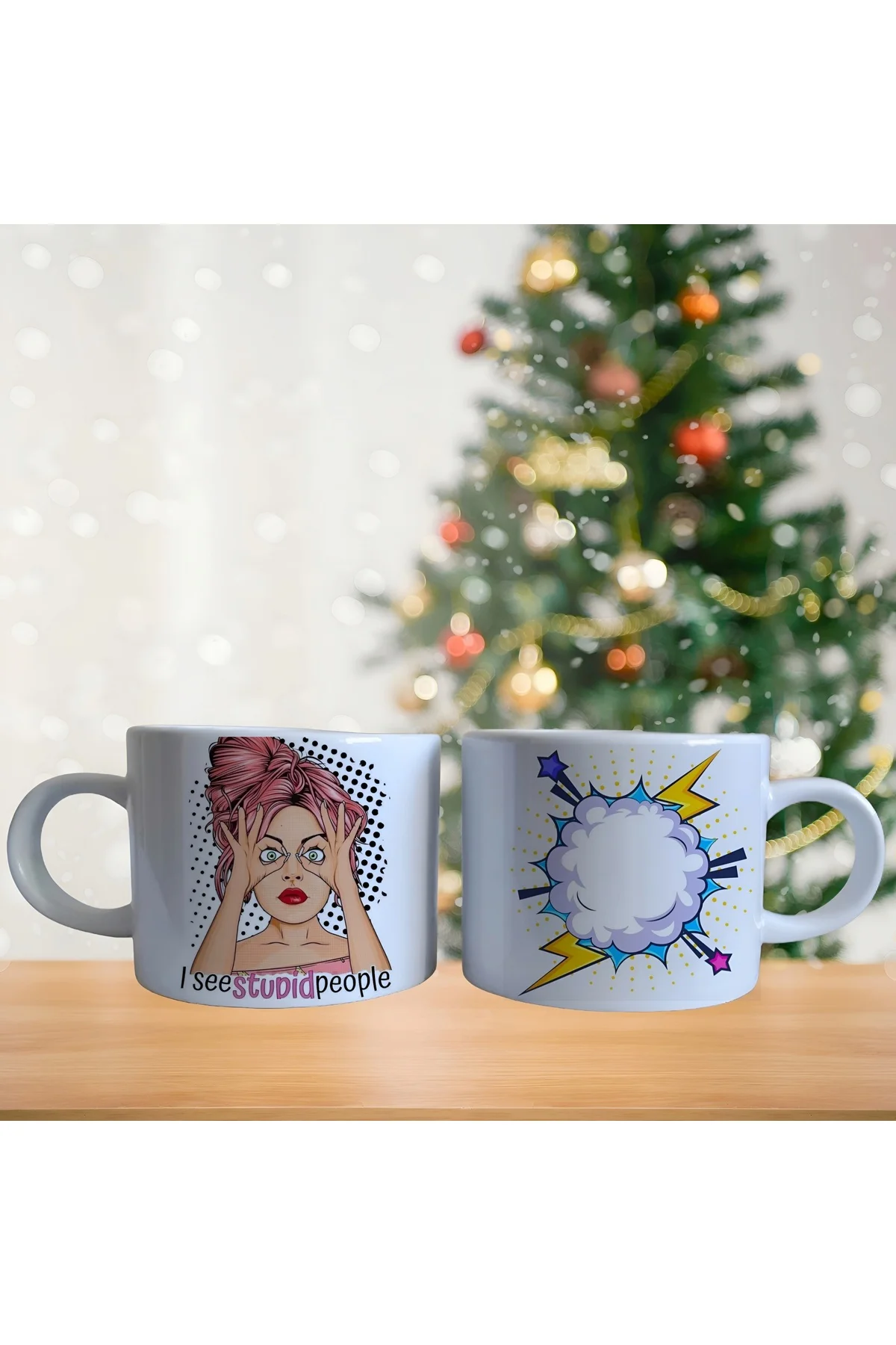 Pop-Art Kupa Bardak | Tek Adet 0378