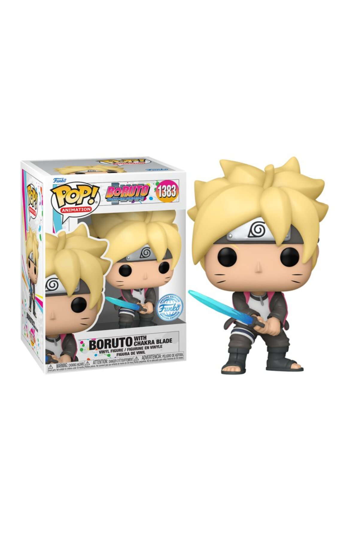 Pop Boruto Chakra Kılıcı ile Exclusive Figür Limited Edition Naru