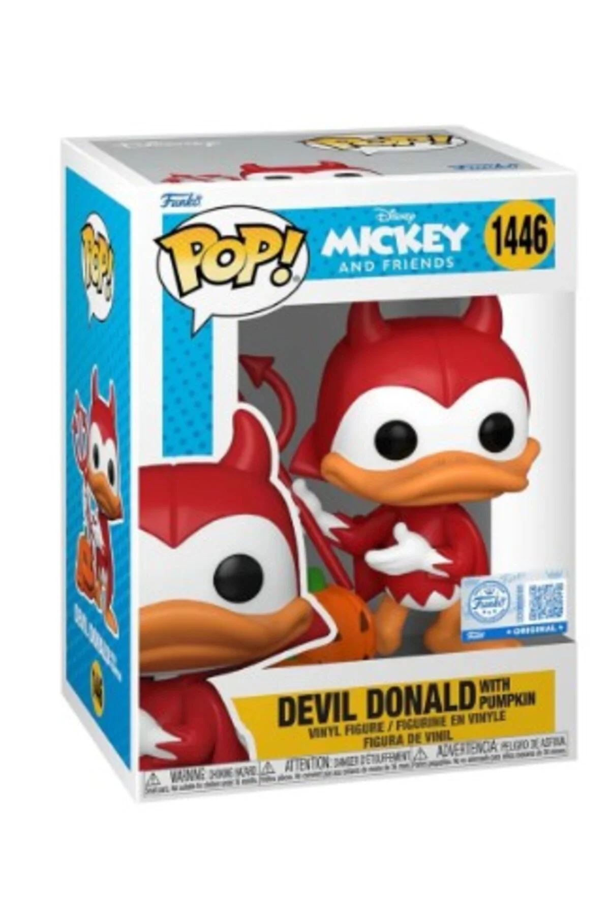 Pop Disney Mickey And Friends Devil Donald with Pumpkin 1446