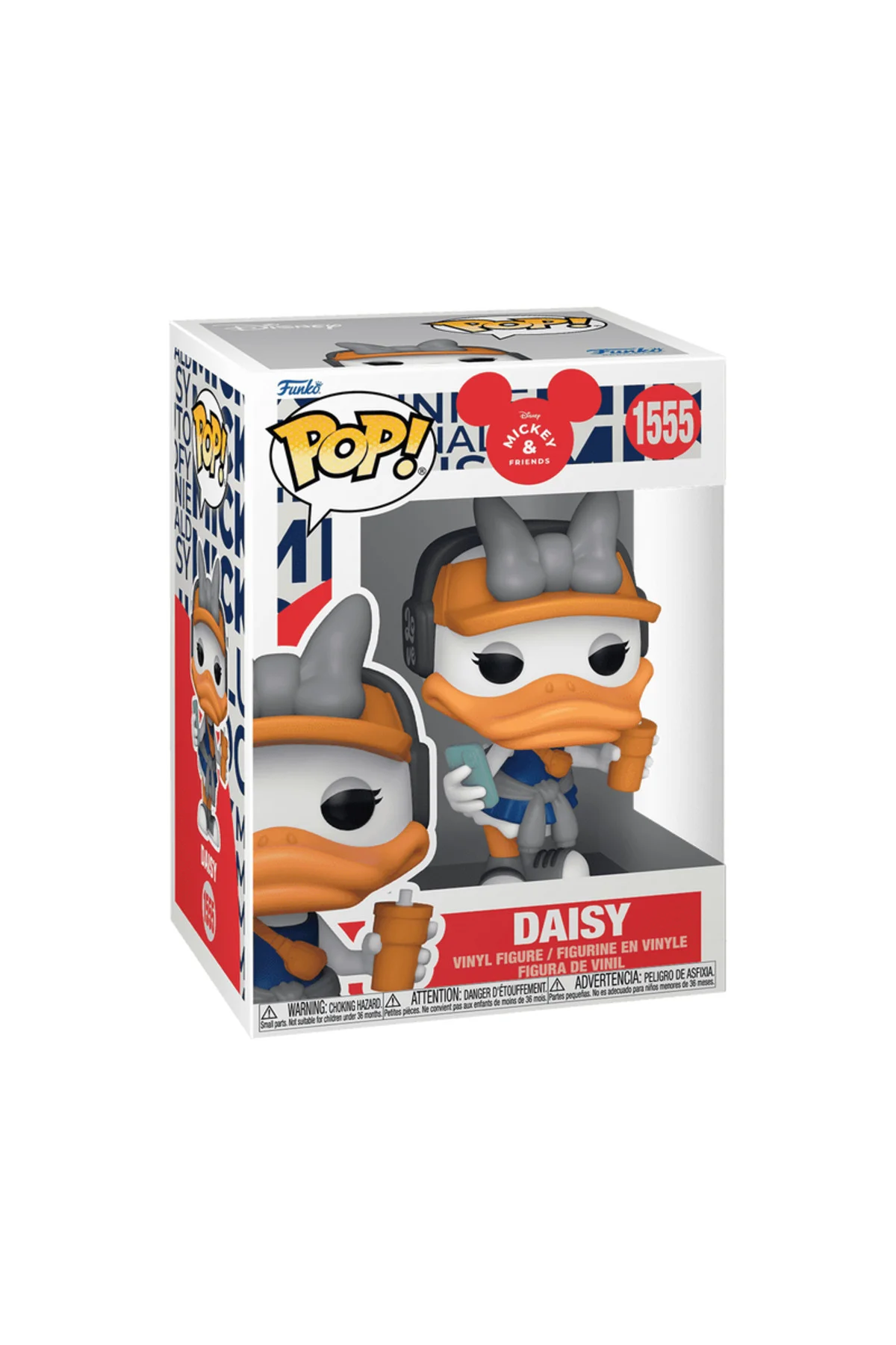 Pop! Disney Mickey & Friends - Daisy (Workout Outfit) #1555 Pop! Disney Mickey & Friends - Daisy (Workout Outfit) #1555