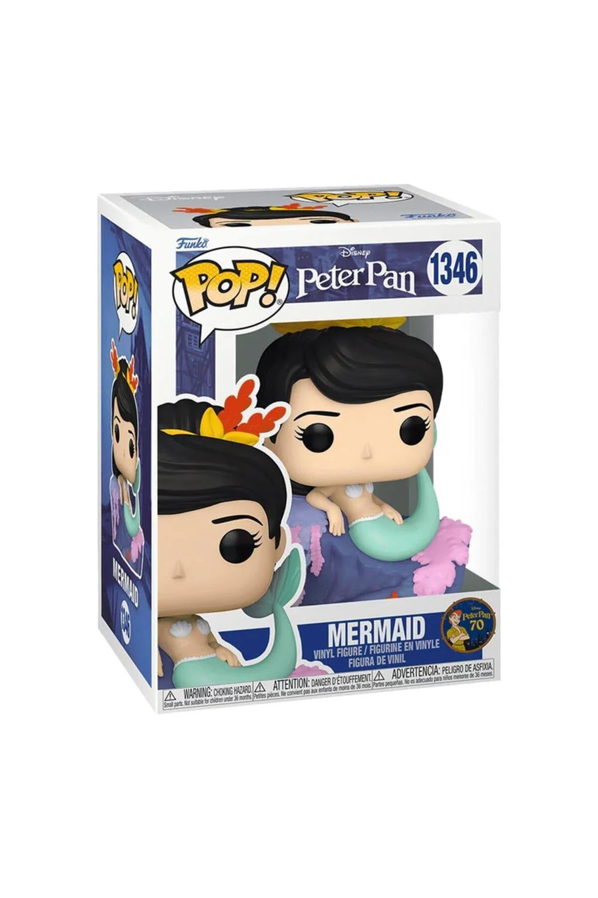 Pop Disney Peter Pan 70th Anniversary Mermaid Vinyl Figure #1346
